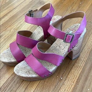 Pink Kork-Ease Sandals